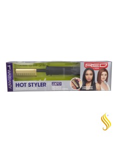 Red Kiss Hot Styler Pressing Comb Peine Alisador